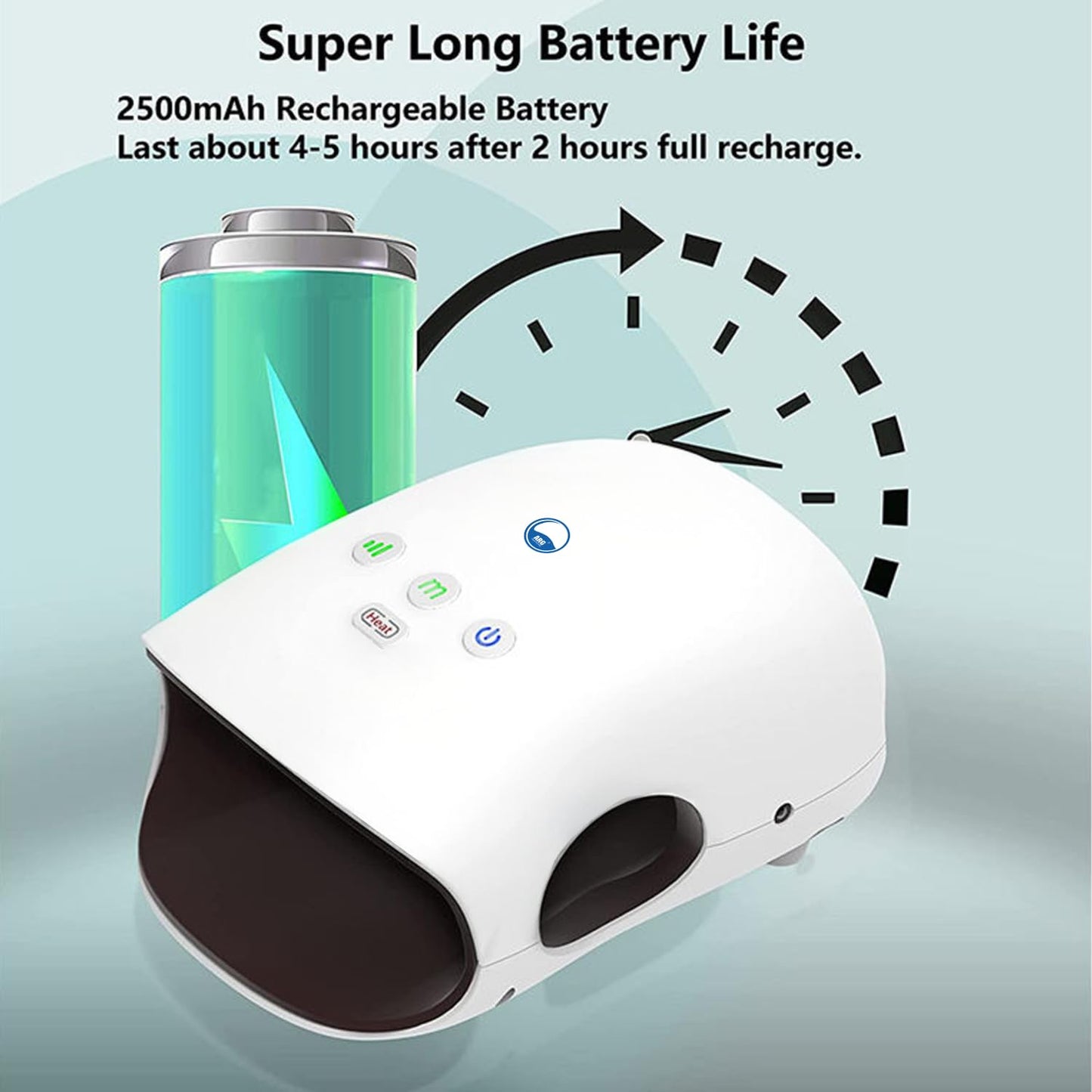 Hand massager features