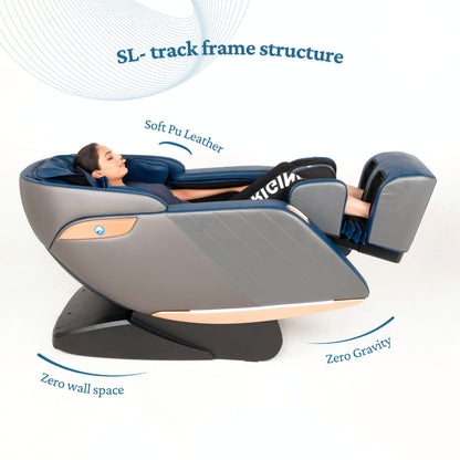3D Full Body Luxury Massage Chair Z100 Blue