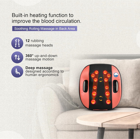 RecoveryCo. Shiatsu Multi Function Massage Cushion